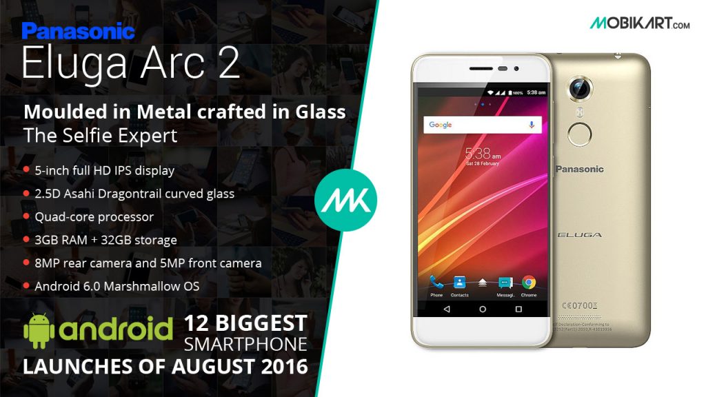 Panasonic Eluga Arc 2