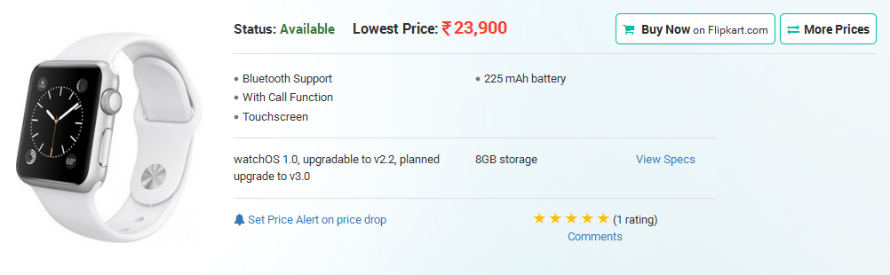 Apple Watch Sport 38mm: