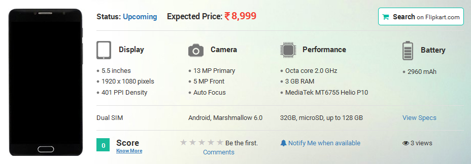 TCL 550 with 4G VoLTE Launched in China