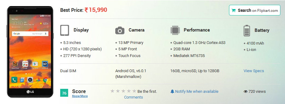 LG X Power with Massive 4100mAh Battery Launched for Rs 15,990