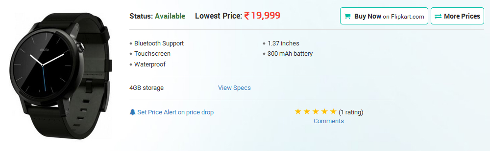 Motorola Moto 360 (2nd Gen)