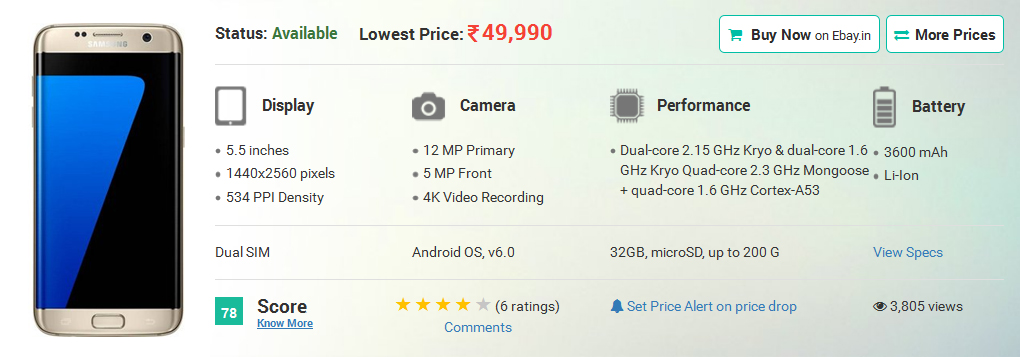 Samsung Galaxy S7 edge