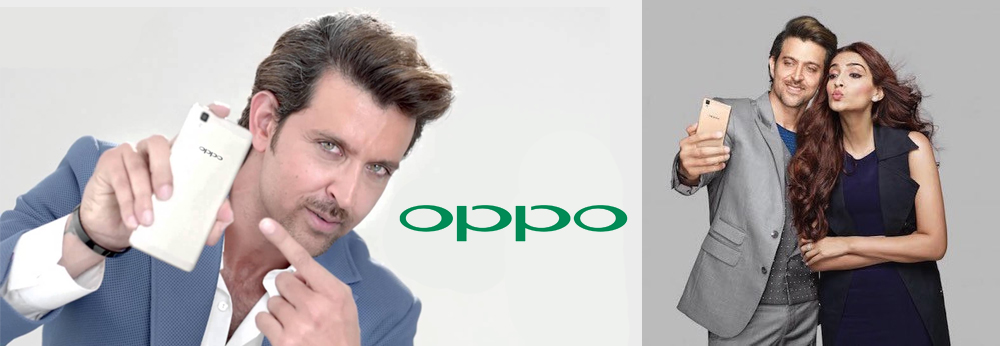 Hrithik & Sonam Kapoor are Endorsing Oppo Mobile