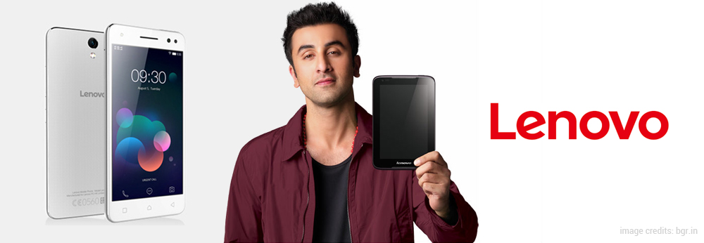 Ranbir Kapoor Promoting Lenovo
