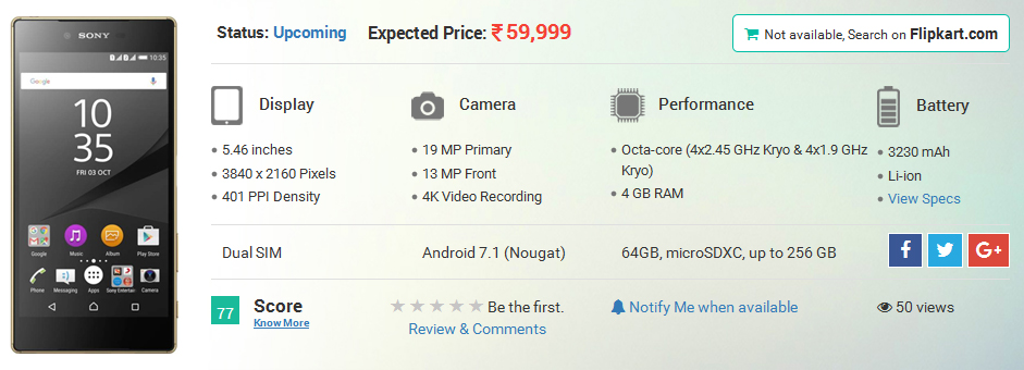 Sony Xperia XZ Premium