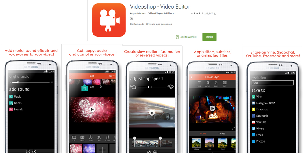 Video Editing has become a Child's Play with your Android Smartphones