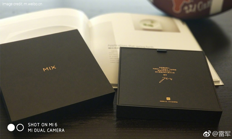 Xiaomi Mi Mix 2 Promo Images, Retail Box Exposed Ahead of Launch