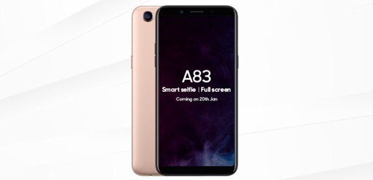 Oppo A83 Launched in India with 3GB RAM