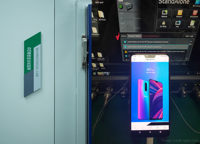 Oppo Achieves 5G Connectivity by Modifying its Oppo R15 Smartphone