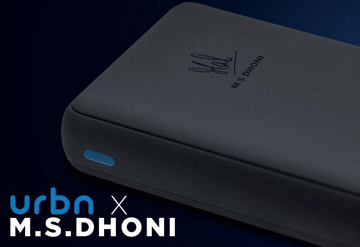 URBN X Power Banks by MS Dhoni Launched in India