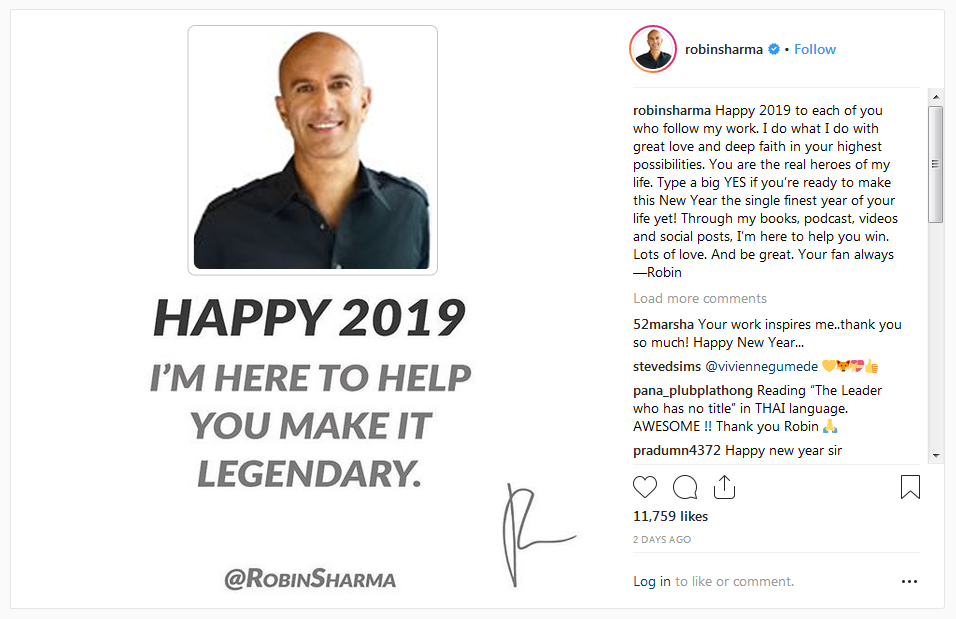 Top 10 New Year 2019 Wishes by Famous People Around the World