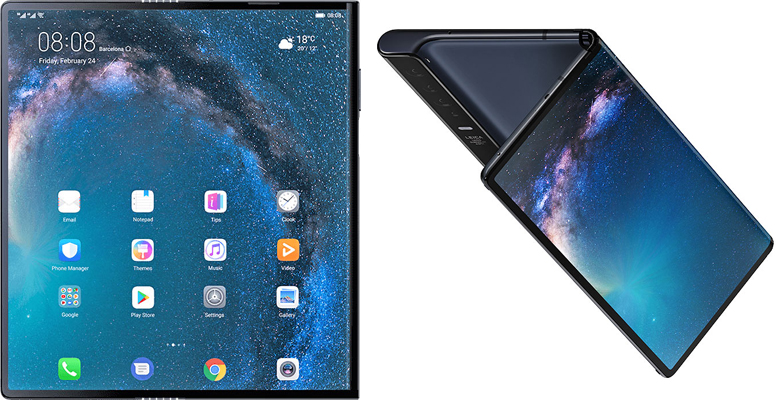 Huawei Mate X Foldable Phone to Compete with Samsung Galaxy Fold