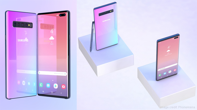 Stunning 3D Concept Renders Flaunt Samsung Galaxy Note 10 Design