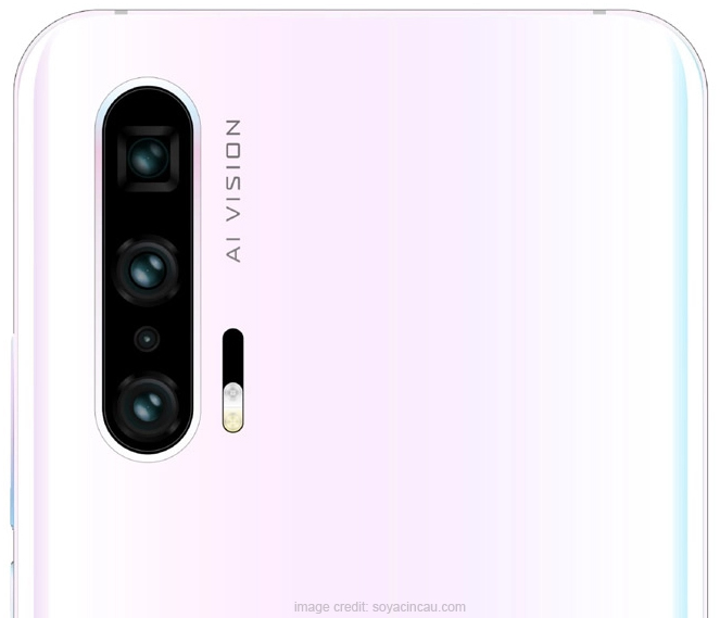 Image of the Honor 20 Pro Reveals the Design of the Smartphone